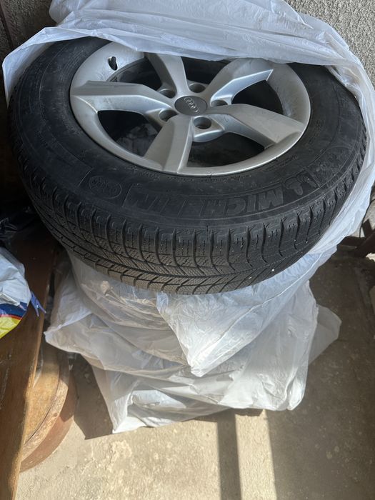 Jante audi cu cauciucuri 225/60/16