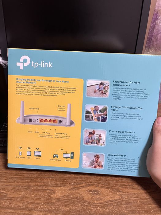 Wi-Fi роутер TP-LINK TD-W8961N