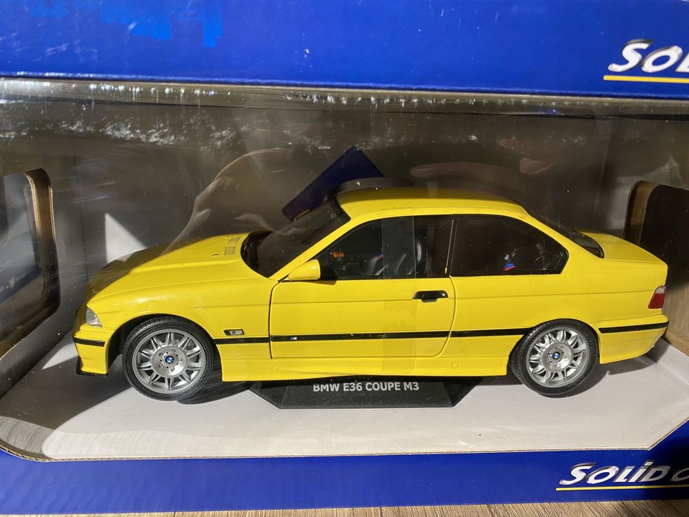 BMW E36 M3 COUPE machetă auto scara 1:18