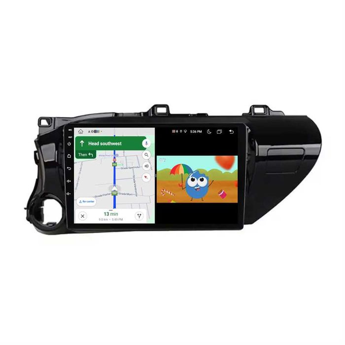 Navigatie Android Dedicata Toyota Hilux 2015+, 10Inch, BT, Carplay