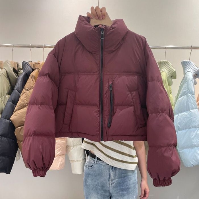 Женский пуховик женская куртка 54,56 XL короткая зимняя