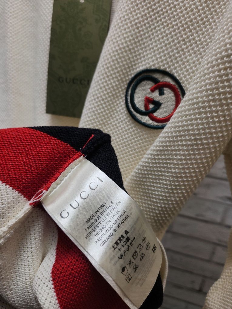 Gcci блуза с яка