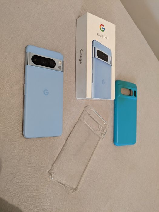 GOOGLE PIXEL 8 PRO Bay Blue Stare Excelentă !