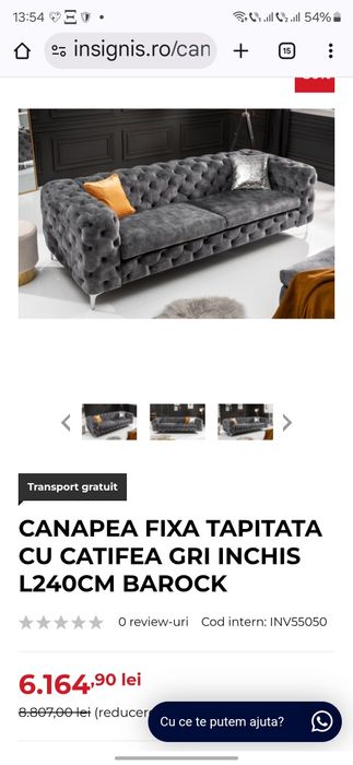 Canapea si fotloliu (sezlong) chester
