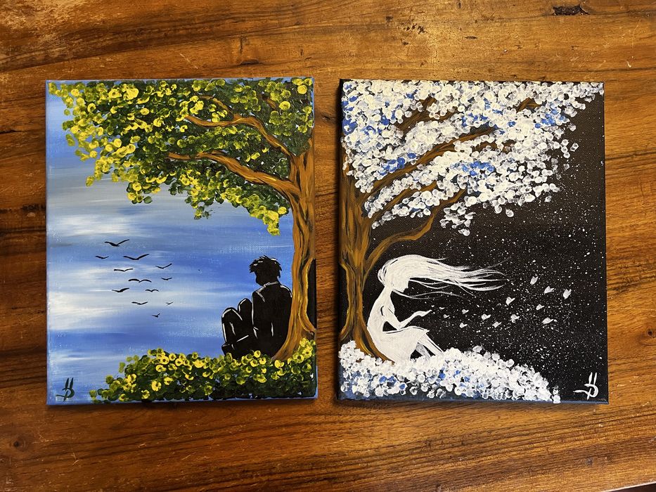 Акрилни картини размер 25х30см