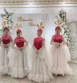 прокат казахских платьев