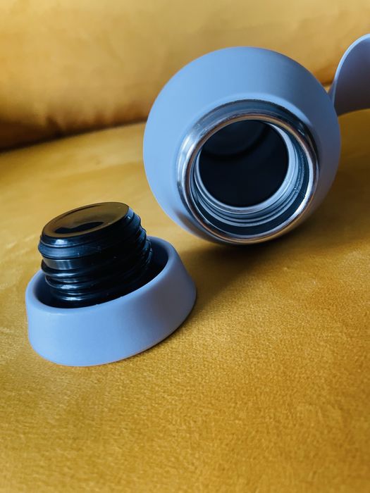Termos Closca 450 ml Sticla Apa Inox si Silicon Antarctica Bleu Marine