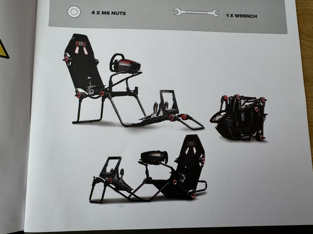 Next Level Racing F-GT LITE Cockpit рейсинг симулатор гейминг стол