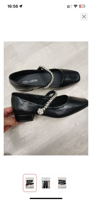 Туфли черные 37 размер