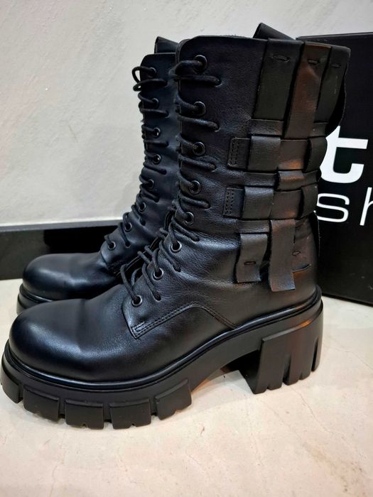 Дамски боти, Естествена кожа 40