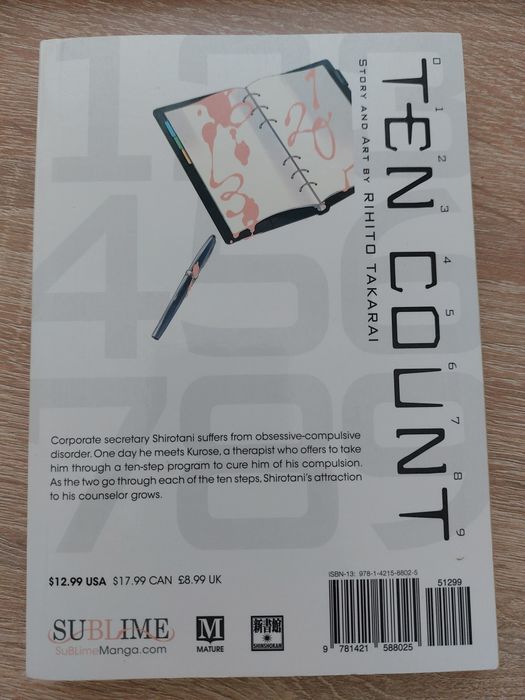 Манга "Ten Count" Vol. 1