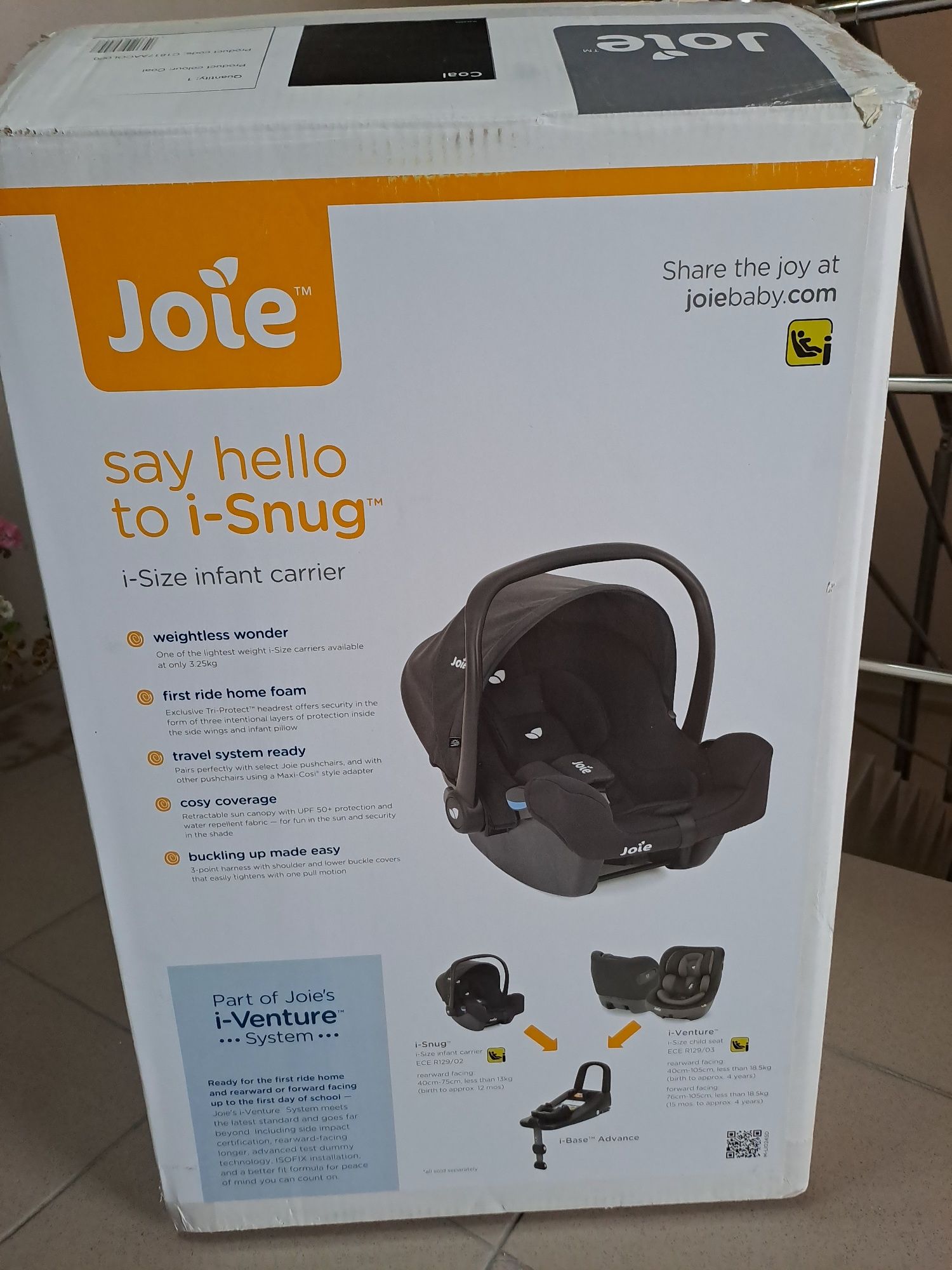 Бебешка количка Joie chrome