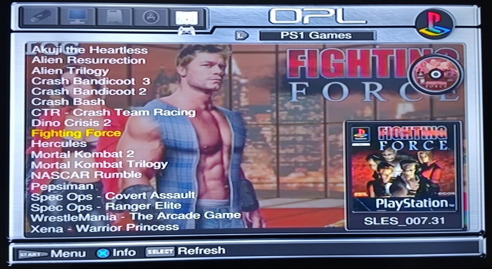 Ps2 playstation 2 slim fleshka