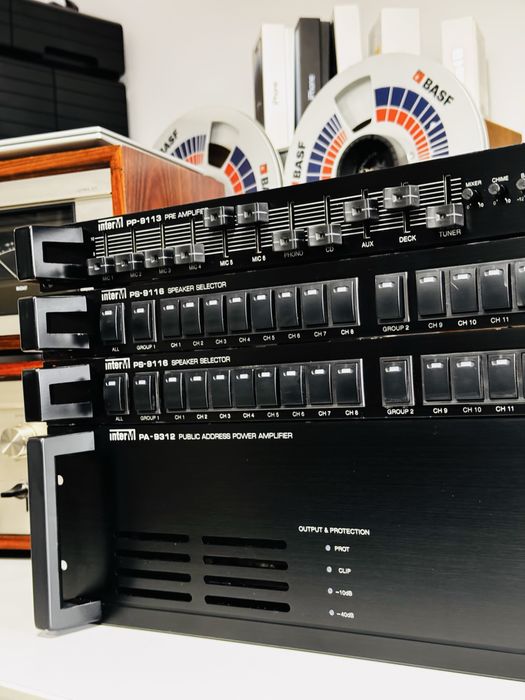 Sistem distribuție audio profesional Inter-M PA-9312,PS-9116,PP-9113