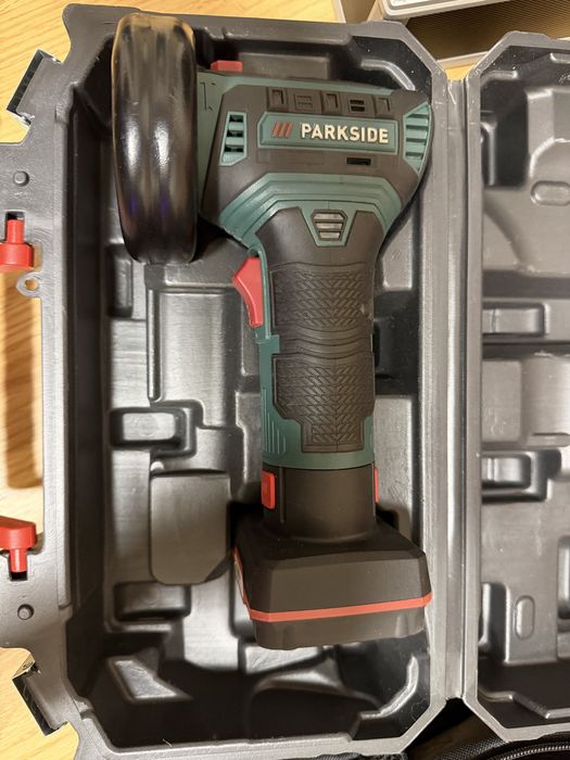 Parkside PWSA 12-B1 - акумулаторен мини флекс 76мм с батерия 4ah