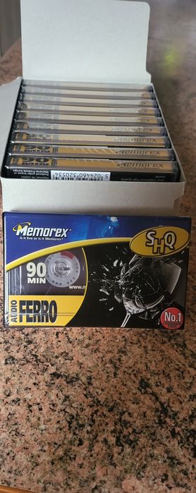 Casete audio Memorex 90 Min. (ferro)
