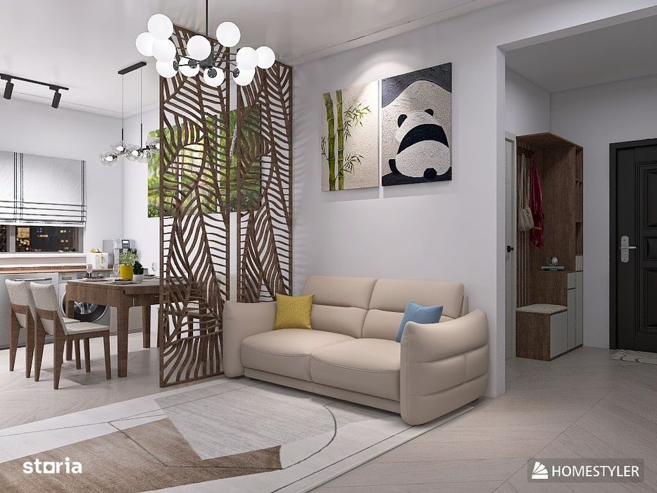 Apartament 3 camere | 58 mp | balcon | Ipotesti langa Carrefour