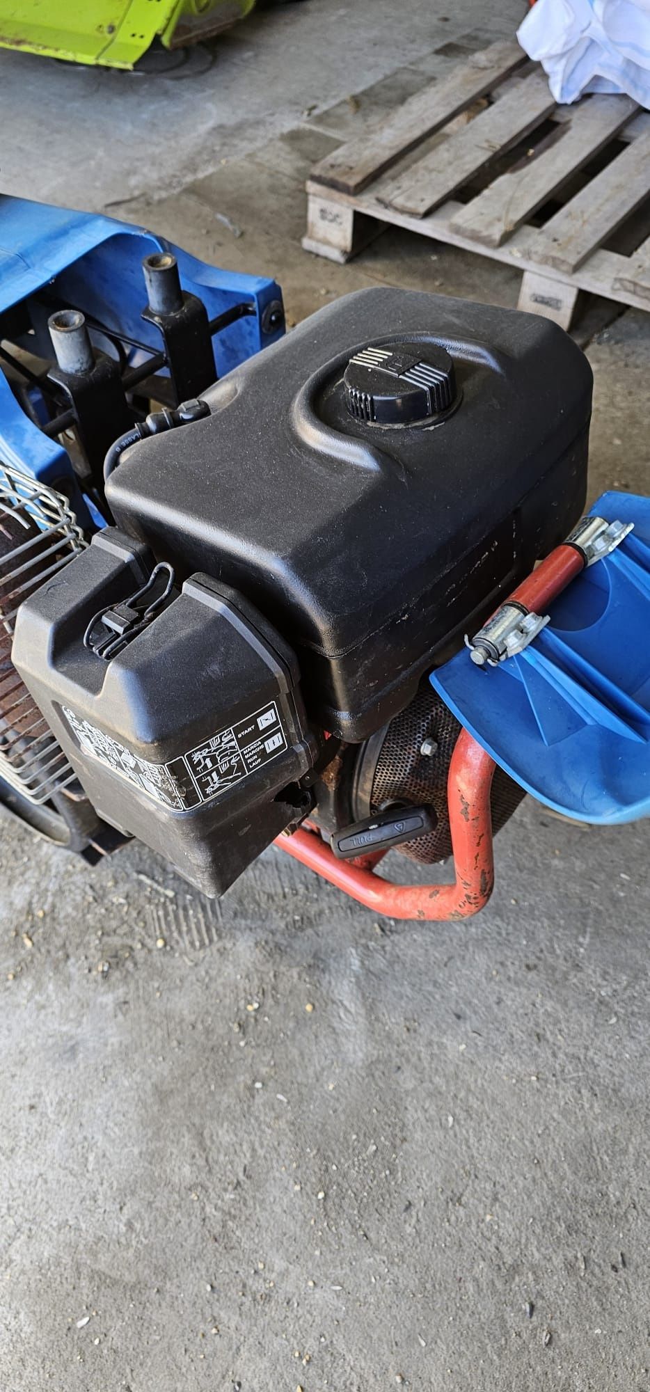 Motocultor profesional Bcs 730,10cp + freza