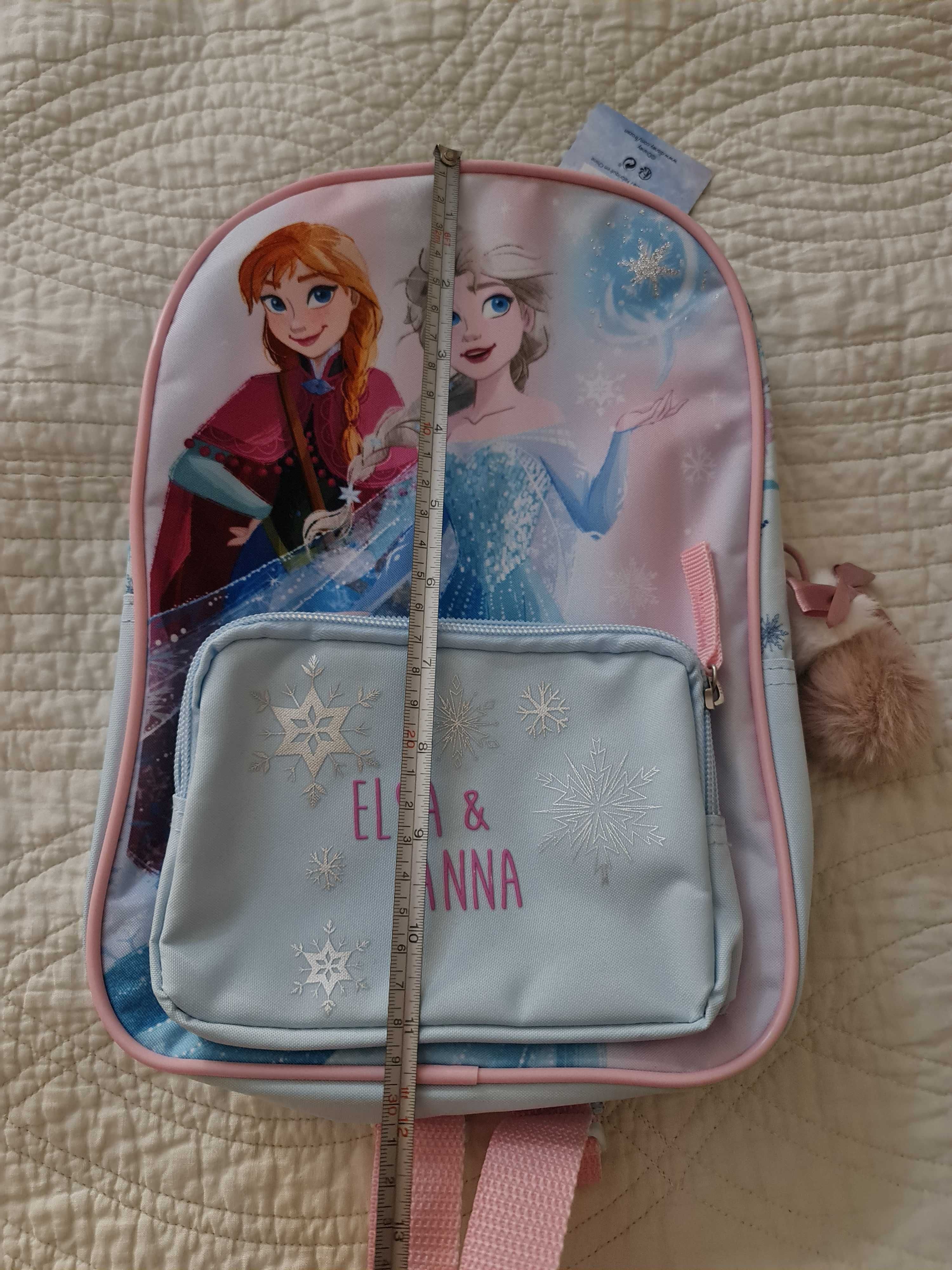 Ghiozdan gradinita, cu Elsa si Anna, Disney Frozen, NOU
