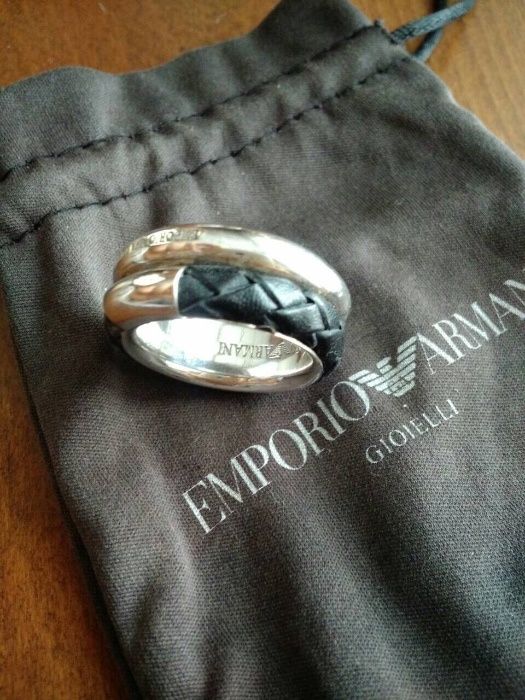 Уникална Сребърна халка Emporio Armani