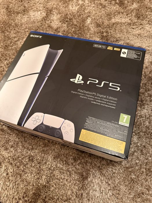 Consola PlayStation 5 Digital Edition (PS5) Slim, 825GB SSD, E-Chassis