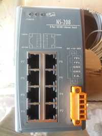 Неуправляемый коммутатор с 8 портами ICP DAS NS-208