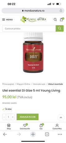 Ulei esential young living digize
