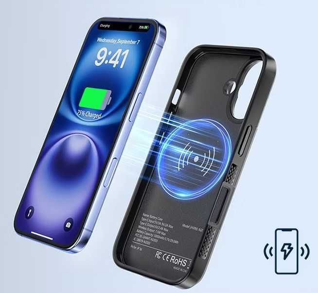 iPhone 13/14 учун батарейкали чехол (Power Bank Case)
