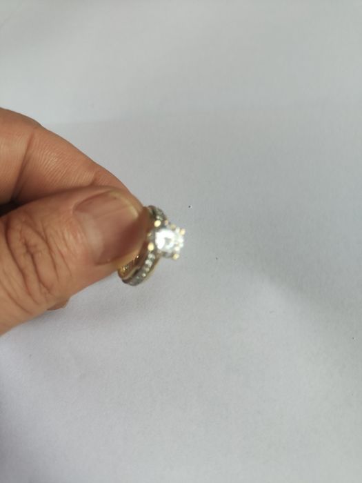 Inel de logodna din aur de 14k