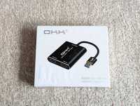 Placa de captura HDMI OKK (USB 3.0) in cutie, in stare buna