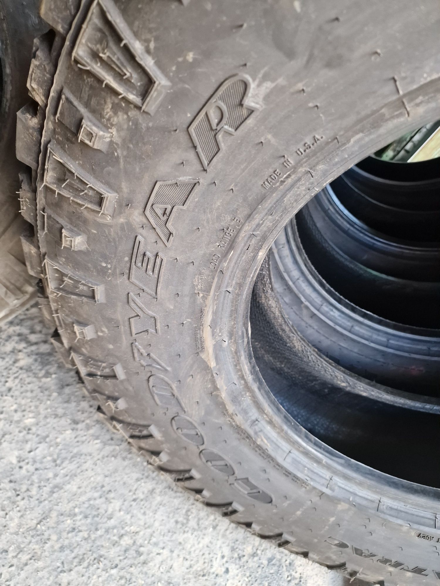 Anvelope 285/75R18 marca Goodyear, DOT 2024,M+S