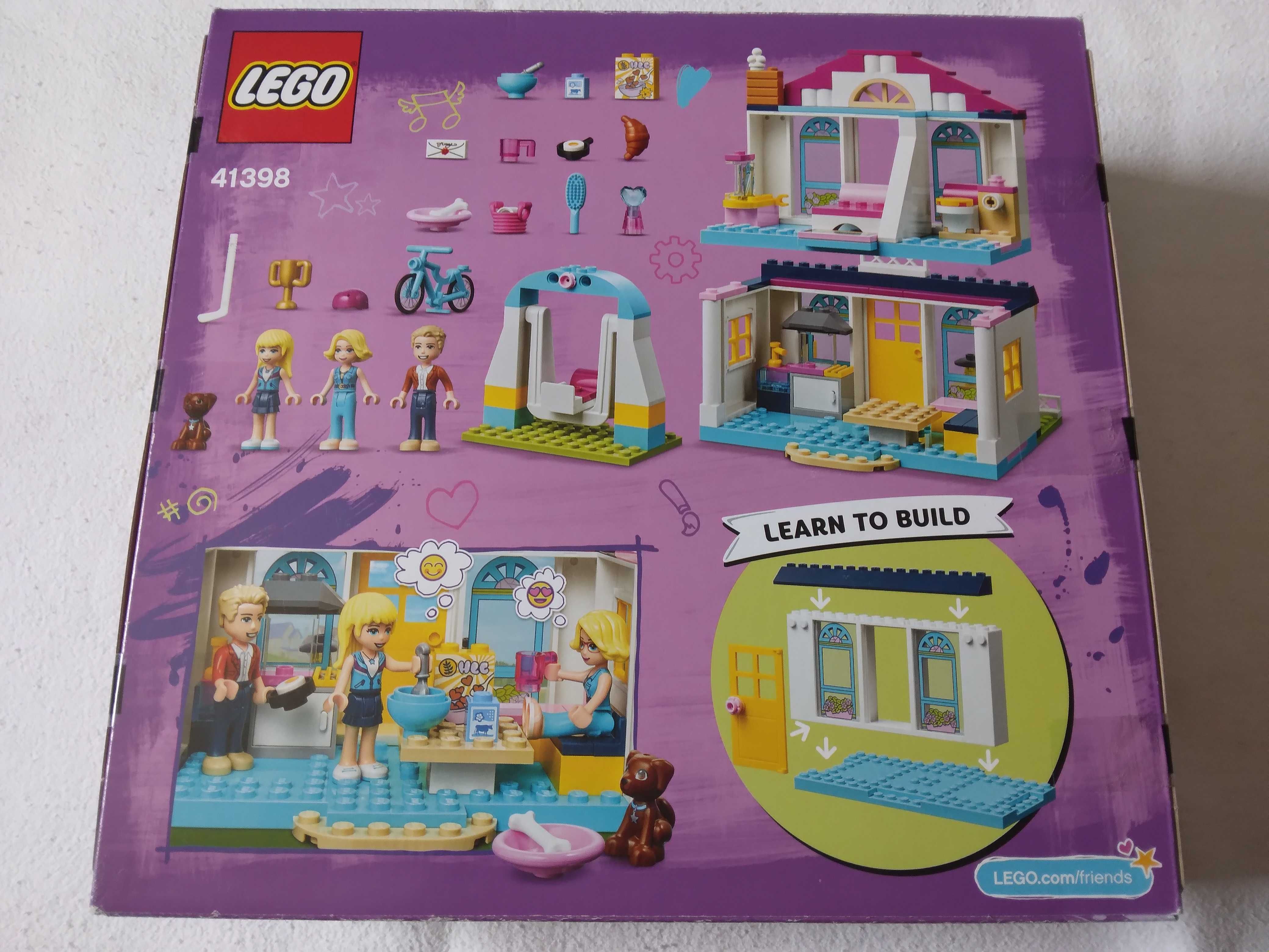 Set de joaca Lego 41398 Casa lui Stephanie, cu 170 piese, nou, sigilat