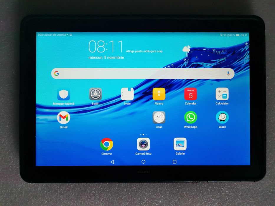 Tableta Huawei T5 wireless și cartela SIM