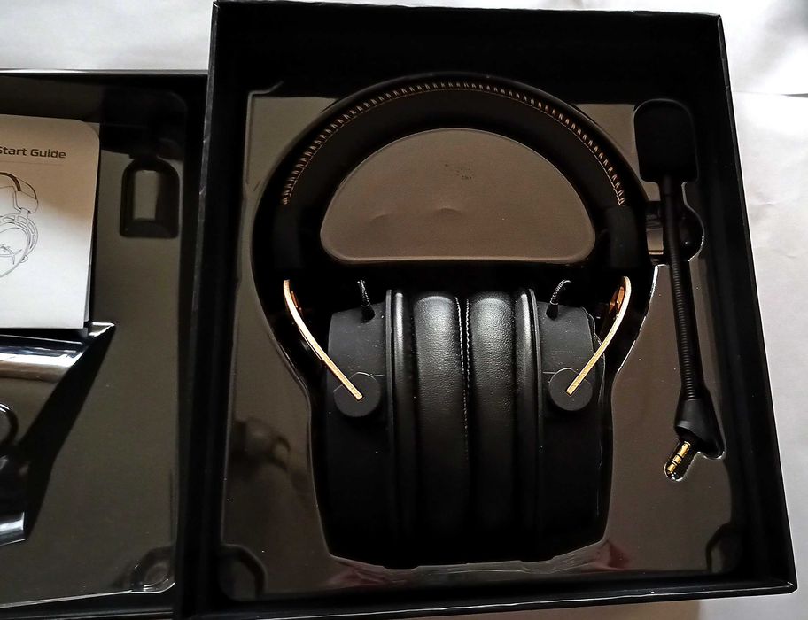 Casti HyperX Cloud Alpha Gold Limited Edition