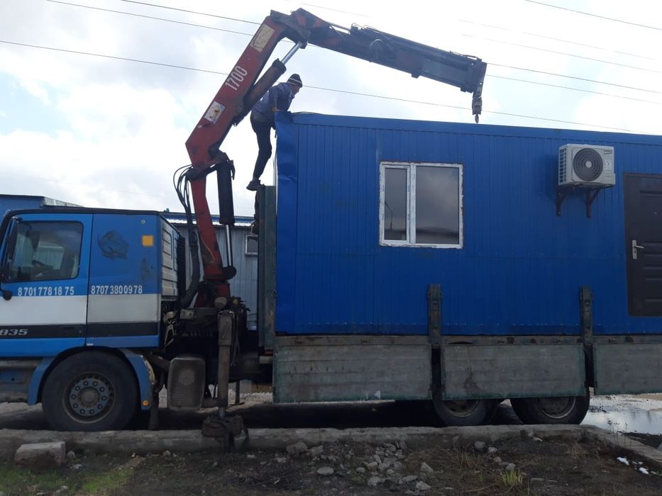 Доставка негабритного груза, услуги крана манипулятора 10 т