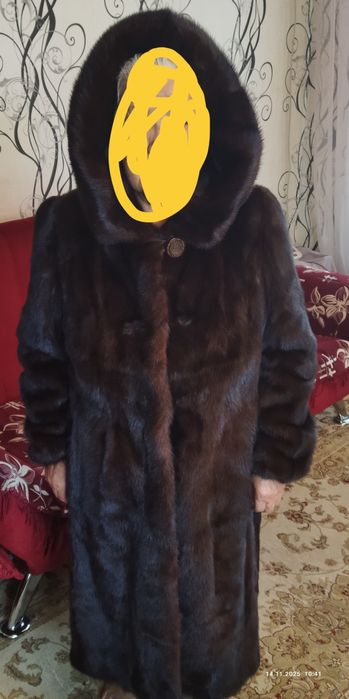 Норковая шуба б/у