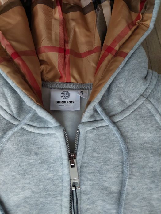 Burberry zip-up hoodie