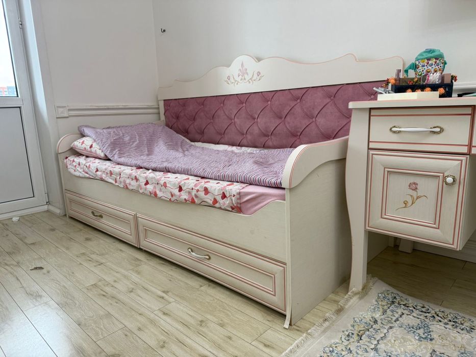 Кровать 90/200 для девочек
