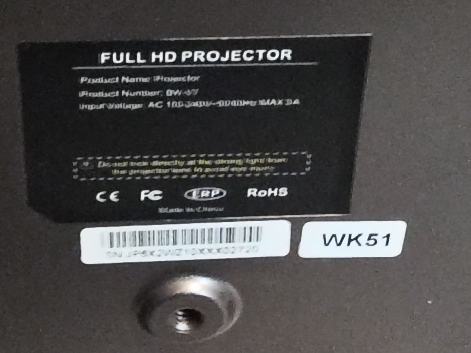 Videoproiector BlitzWolf BW-V7, 1080p, 1000:1, Lumeni 850 ANSI, Boxe I