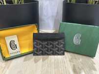 Goyard черен Cardholder Чисто Нов