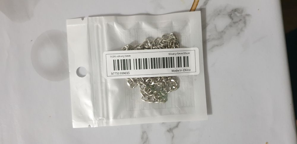 Мужская минималистическая цепочкий