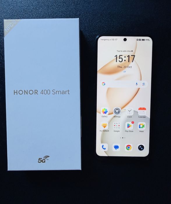 Vand telefon Honor 400 smart 5G black Nou
