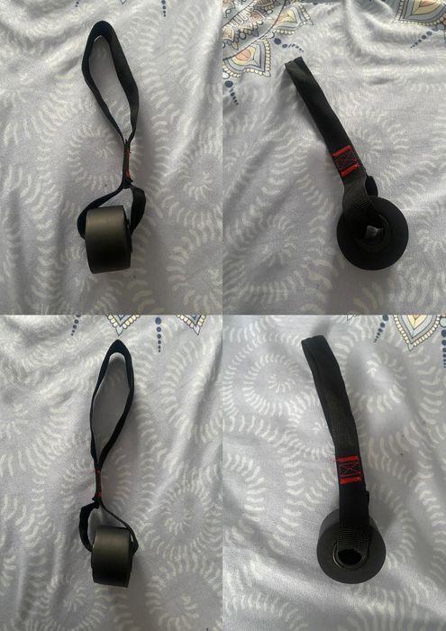 Ancoră ușă pentru benzi elastice, negru