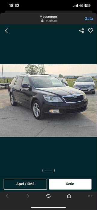 Sloda Octavia prima înscriere 2015 An fabricație 2012