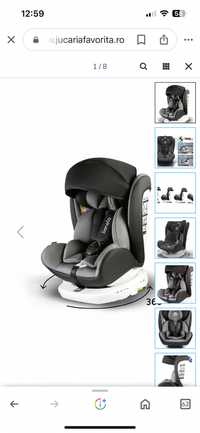 Scaun de masina cu isofix