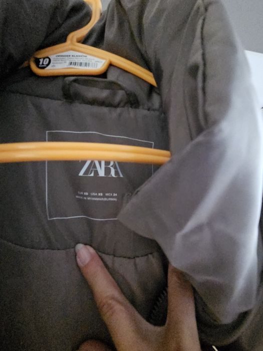 Дълго яке на Zara