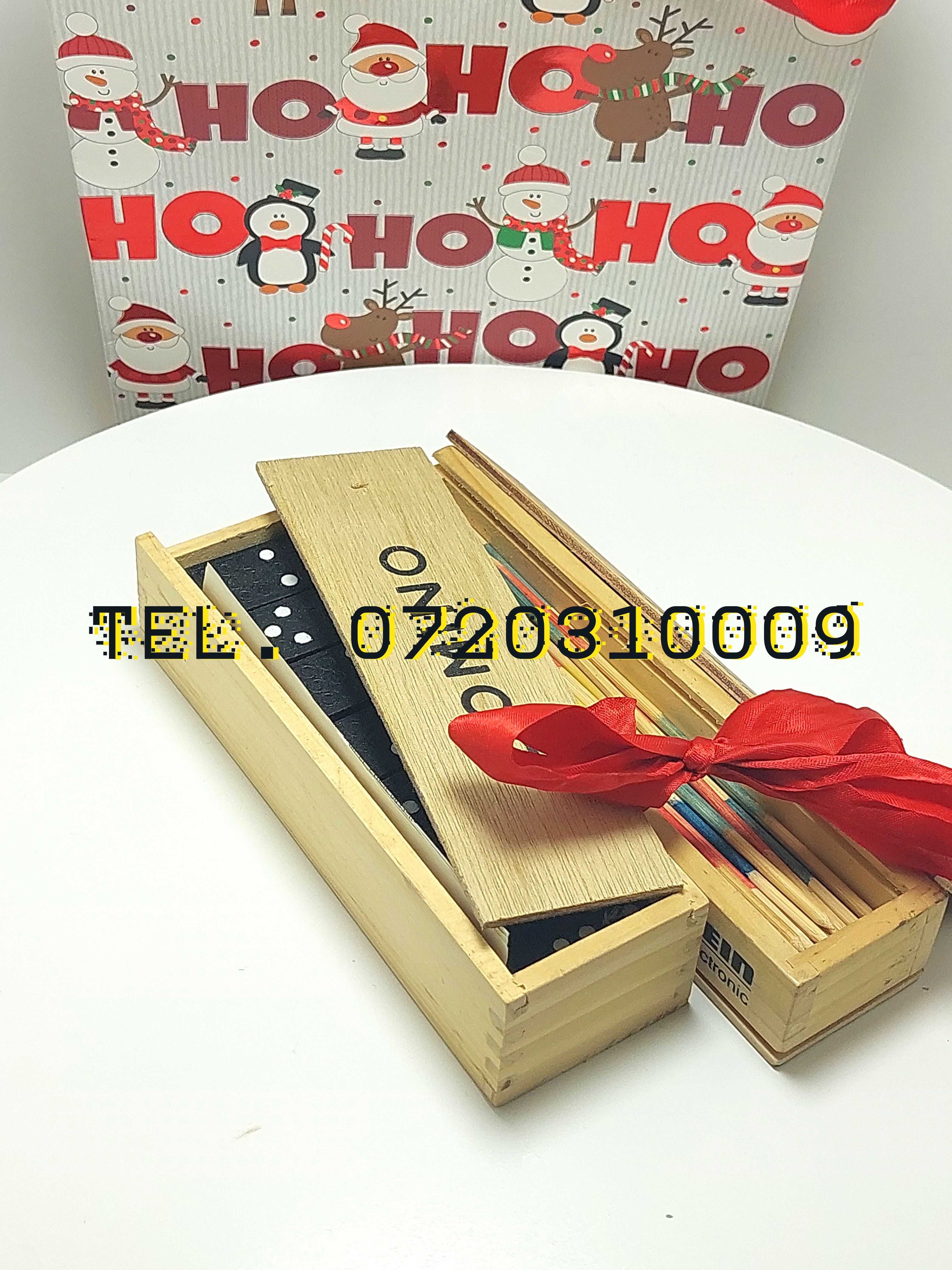 Pachet Cadou  Joc Marocoo mikadoSi Domino  Transport Gratuit
