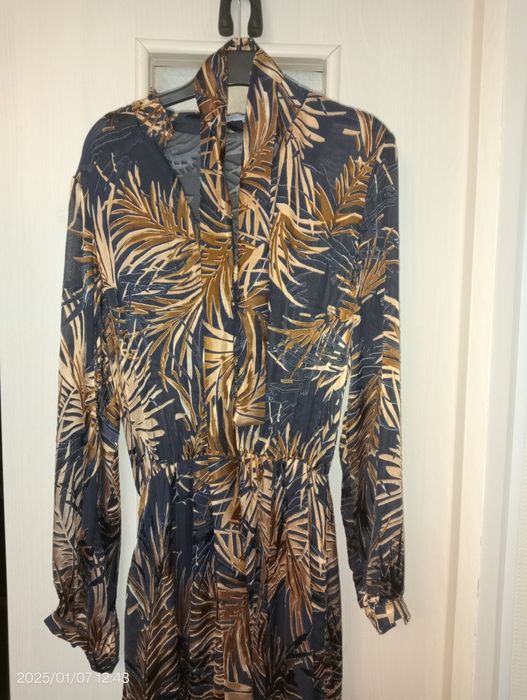 Новые вечерние платья велюр с шифоном и гипюр.