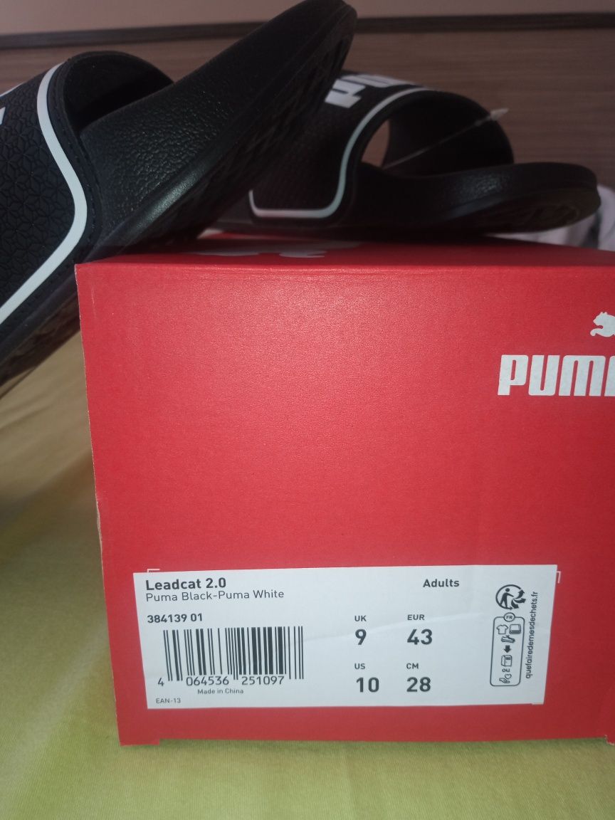 Чехли PUMA LeadCat 2.0 чисто нови  , размер 43
