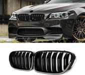 Бъбреци с двойни ребра тип M5 черен лак за BMW серия 5 F10, F11 10-17г